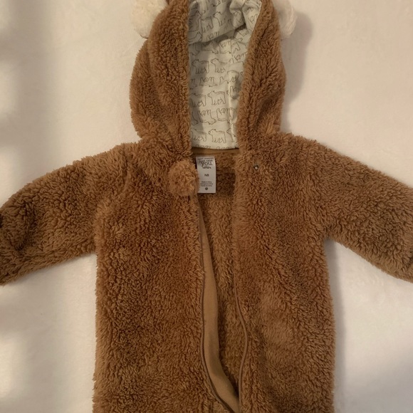 Newborn Winter Fleece Suit - Picture 2 of 3